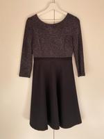 Schwarzes Abendkleid mit Glitzeroberteil, XS (34) / S (36) Bayern - Weißenhorn Vorschau