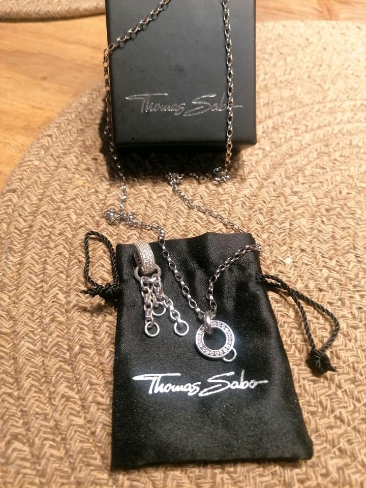 Thomas Sabo Kette mit Carrier 925 Silber in Tangermünde