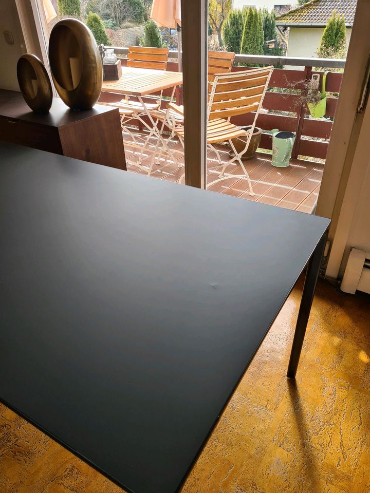 Fenix TISCHPLATTE für Arper Nuur 803 Tisch, 180x90 cm, schwarz in Berlin