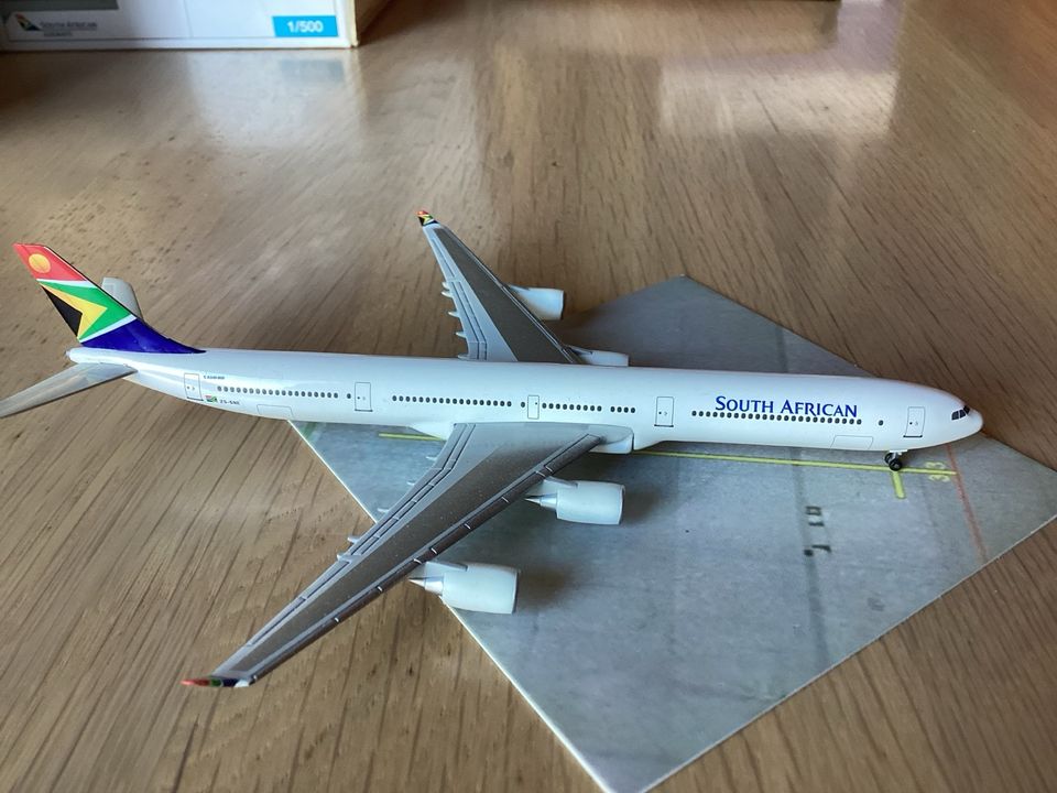 Herpa Wings South African Airways Airbus A340-600 in Laufach