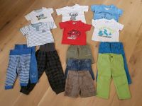 Tolles 14-teiliges Set Gr 74/80 Sommer Hosen Shorts Shirts Bayern - Schwarzenbruck Vorschau