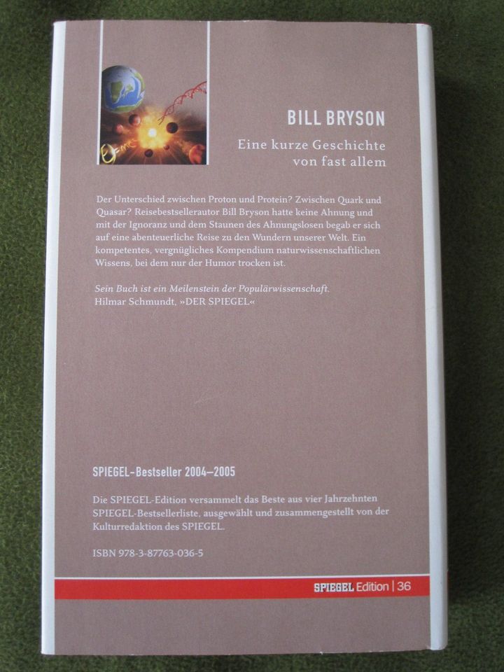 Bill Bryson – Eine kurze Geschichte von fast allem / ungelesen in Dortmund