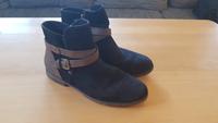 Gr. 39 Tom Tailor Stiefeletten Wildleder schwarz-braun Damen Bayern - Schweitenkirchen Vorschau