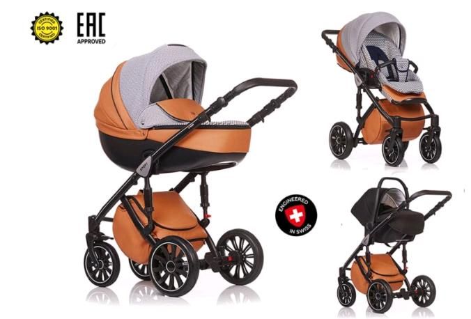 3 in 1 , Anex Sport Kinderwagen leder in Wiesbaden