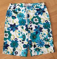 Damen Shorts blaue Blumen auf weiß Stretch Gr 40 Baden-Württemberg - Stutensee Vorschau