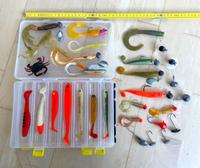 Gummifisch-Set + Jigköpfe Ostsee Norwegen Zander Hecht Shad Nordrhein-Westfalen - Siegen Vorschau