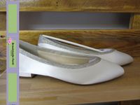 Ivory Satin,Ballerina,Gr.38,5,Brautschuh,Neu, Rainbow, Stevie Bayern - Traunstein Vorschau