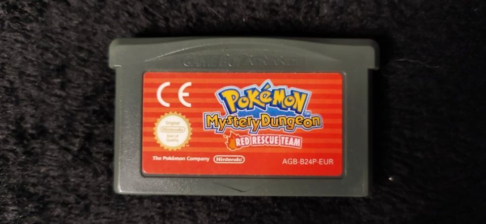 Nintendo Gameboy Advance Spiel : Pokemon Mystery Dungeon Team Red in Mittenwalde (bei Templin)