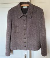 Brauner Tweed-Blazer im 1920er-Jahre-Stil mit Fischgrätenmuster Rheinland-Pfalz - Mainz Vorschau