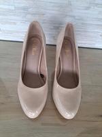 Soliver Pumps beige Lack Gr. 40 Baden-Württemberg - Bopfingen Vorschau