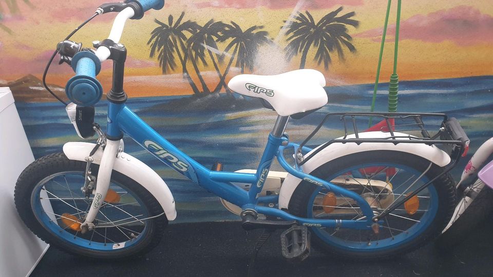 ❤ BBF Fips Kinderfahrrad blau weiß 16 Zoll in Berlin