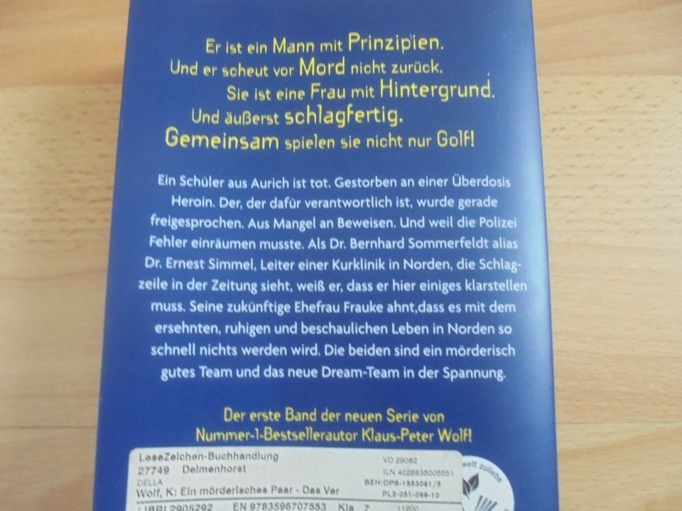 Klaus Peter Wolf - Ein mörderisches Paar - Das Versprechen in Ganderkesee