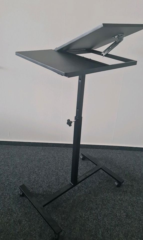 Stehtisch Schreibtisch Laptoptisch schwarz in Osternienburger Land