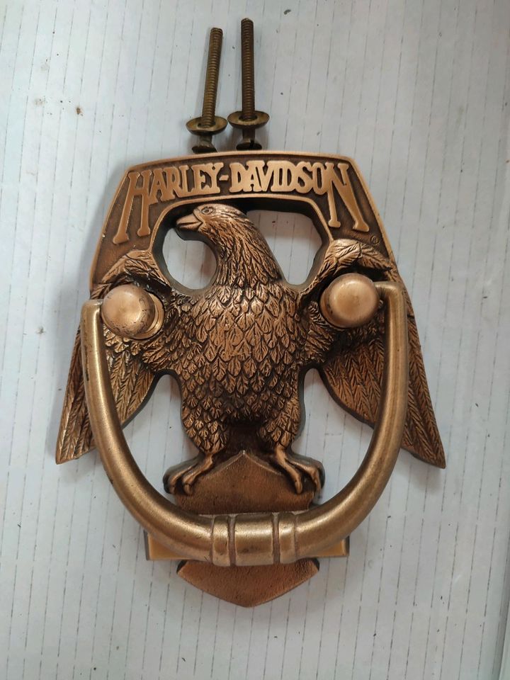 Harley Davidson Türklopfer door knocker U.S.A. in Steinbach am Glan