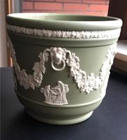 Wedgwood Vase Blumentopf England Jasper grün vintage Niedersachsen - Stade Vorschau