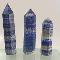 3 Echte Lapislazuli Kristall Spitzen ( 85 - 110 mm ) 346 Gramm Nordrhein-Westfalen - Recklinghausen Vorschau