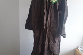 Langer Mantel Oilskin Duster australischer Stil braun Gr  XL. neu in Dresden