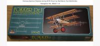 1:8 Fokker Dr.1 Bausatz Roter Baron Museumsqualität Rheinland-Pfalz - Schifferstadt Vorschau