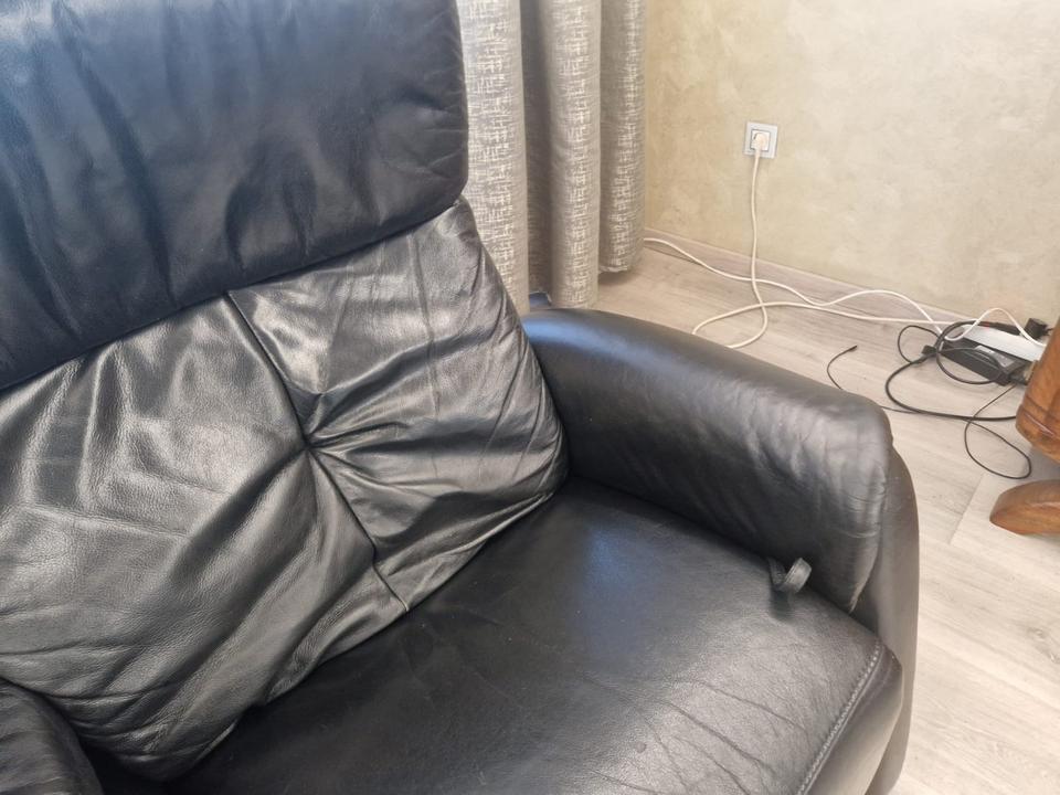2 Himolla Echtleder Sofas (auch einzelnd abzugeben) in Bergisch Gladbach