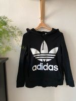 Adidas Kapuzenpullover Hoodie schwarz weiß Logo Größe 36/S Dortmund - Innenstadt-West Vorschau