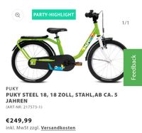 Kinderfahrrad Puky Steel 18 Zoll Osterholz - Ellenerbrok-Schevemoor Vorschau