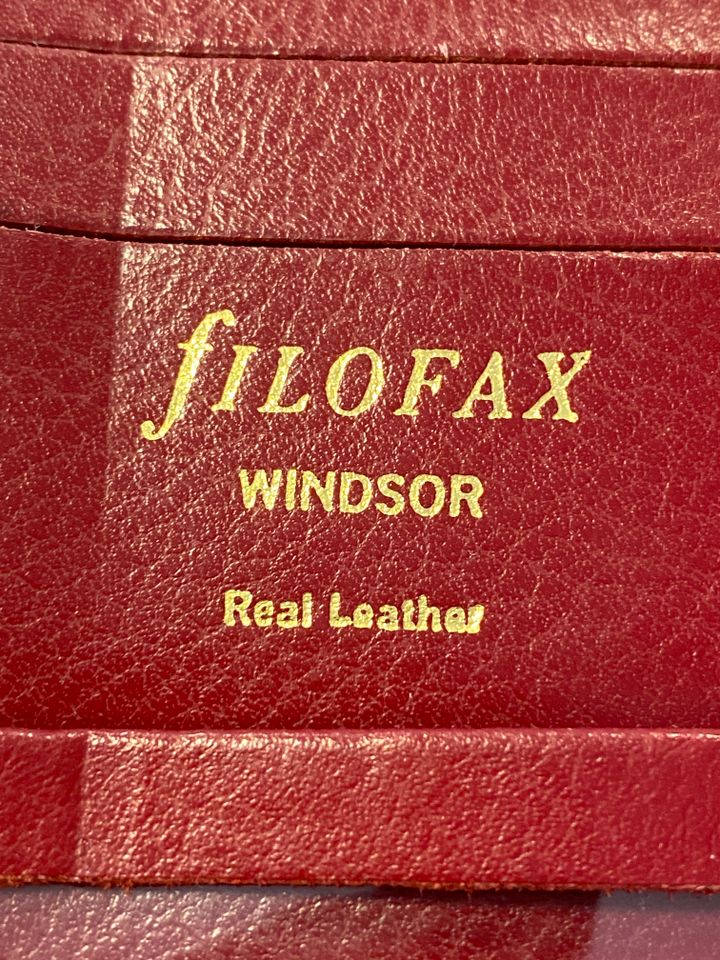 Filofax Windsor (Vintage 1993-1997) Selten! in Külsheim