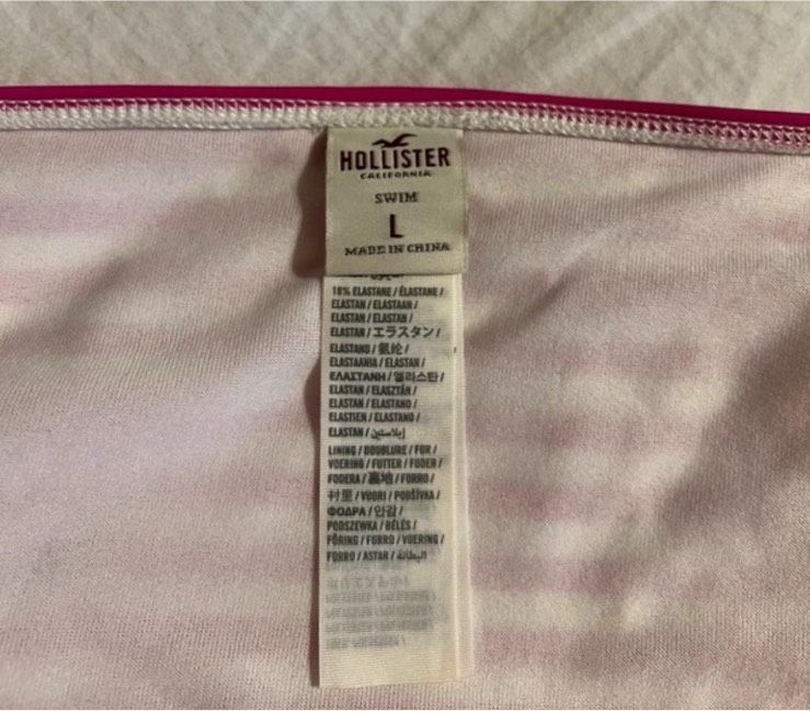 Gestreifte Bikinihose von Hollister Größe L Neu in Rostock