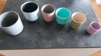 Bunte Vasen mit verschiedenen Durchmessern Rheinland-Pfalz - Mainz Vorschau