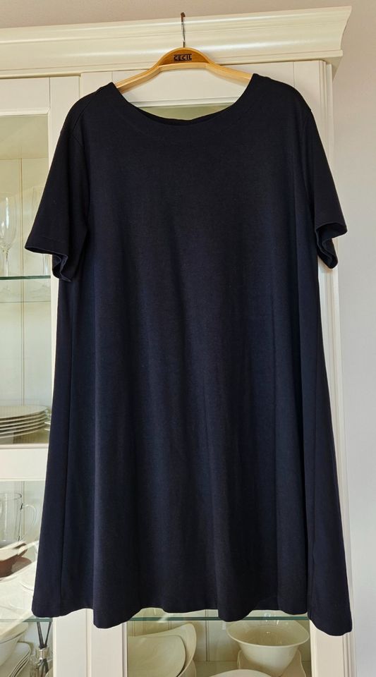 Esprit T-Shirt Kleid dunkelblau, Gr. S / M, 36 / 38, Viskose in Gauting