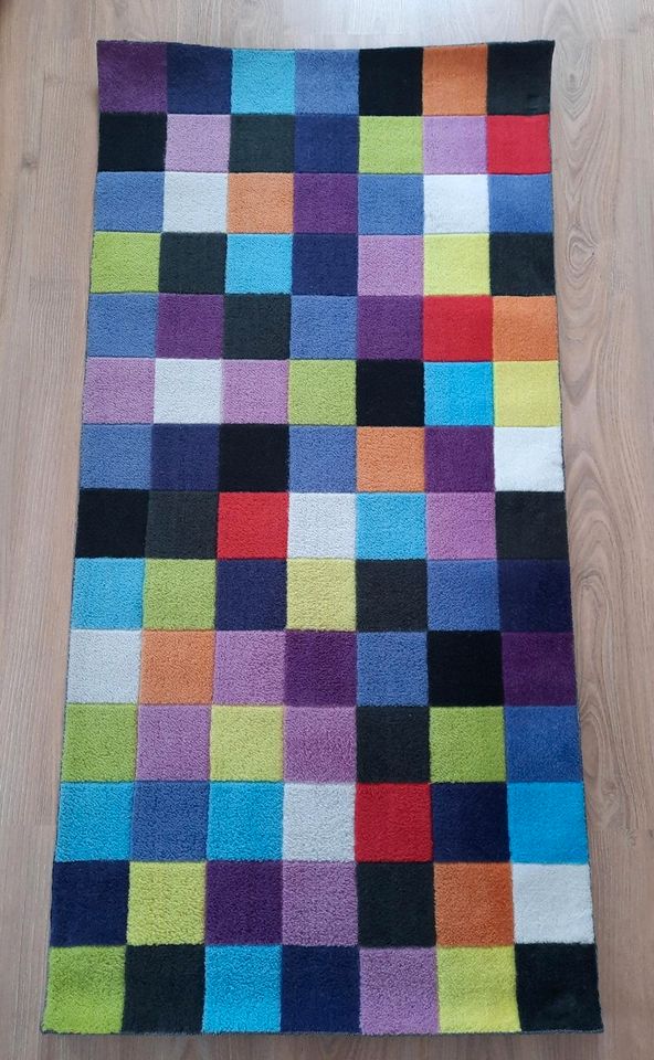 Teppich bunt Kinderzimmer Teppich Läufer Vorleger 70x140 cm in Wilsdruff