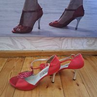 Tanzschuhe Tanguera rot, Tangoschuhe, Tango Argentino Gr. 38 Bayern - Würzburg Vorschau