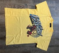 T-Shirt von Solid Jeans, gelb mit coolem Print, Größe M Sendling - Obersendling Vorschau