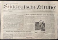 SZ Erstausgabe (Nachdruck) vom 6.10.1945 Bayern - Reichersbeuern Vorschau