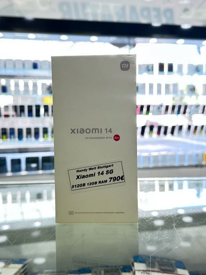 Xiaomi 14 5G 512GB 12GB RAM❗️✅Nagel Neu❗️OV in Stuttgart