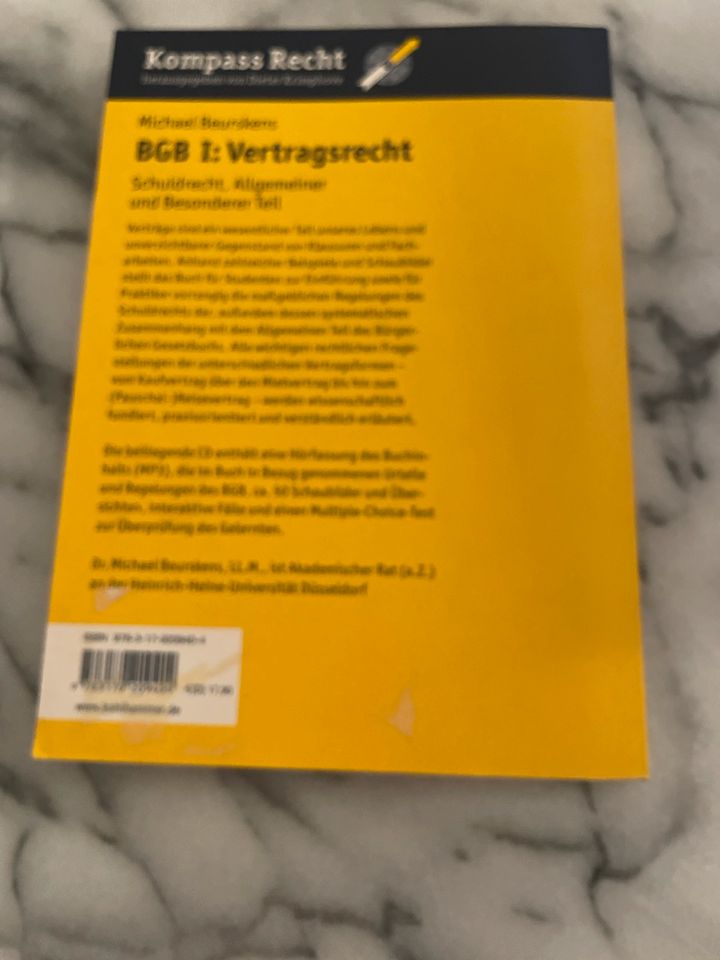 Buch - BGB l: Vertragsrecht mit CD in Selm