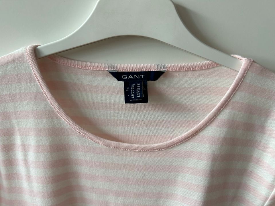 Gant Shirt-Gr. XXL-Neu-rosa-weiß in Bonn