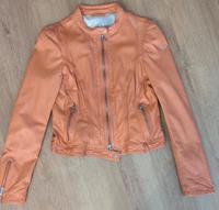 Milestone Nappa Leder Jacke in Größe 40 Farbe orange braun Nordrhein-Westfalen - Marl Vorschau