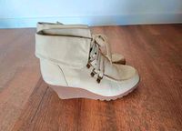 Stiefeletten Beige Gr.40 Niedersachsen - Itterbeck Vorschau