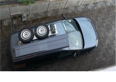 VW Caddy 3 Dachträger Dachbox Ersatzräder Kanister in Bochum