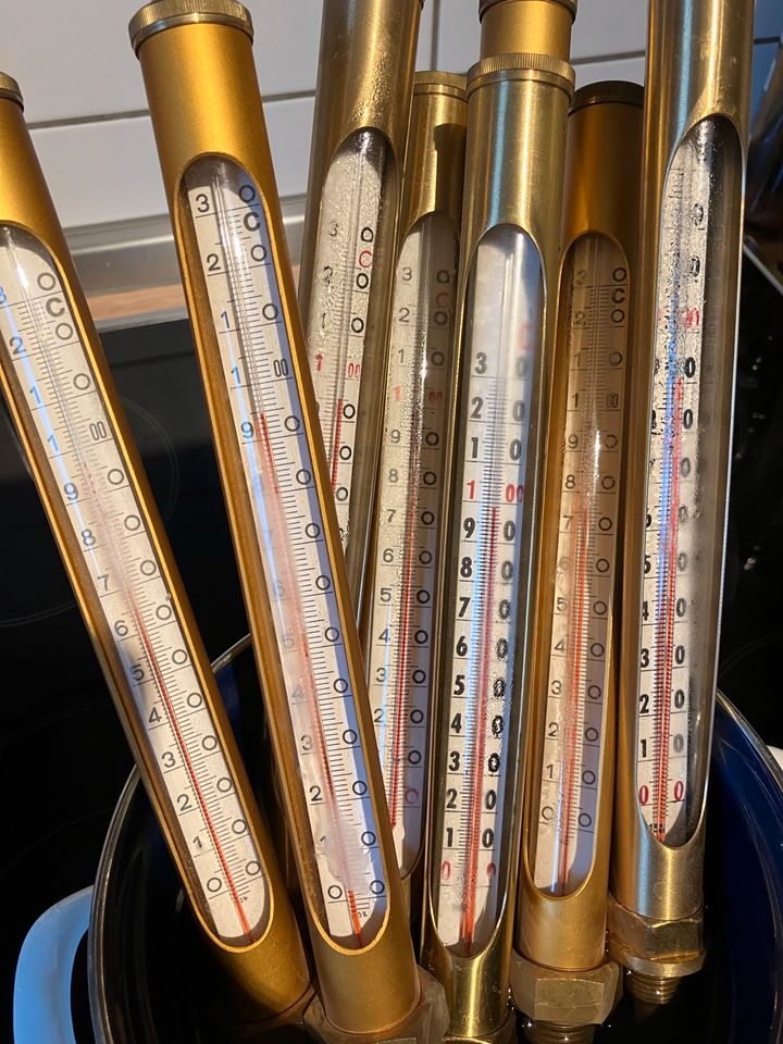 Thermometer Heizung Retro in Kiel