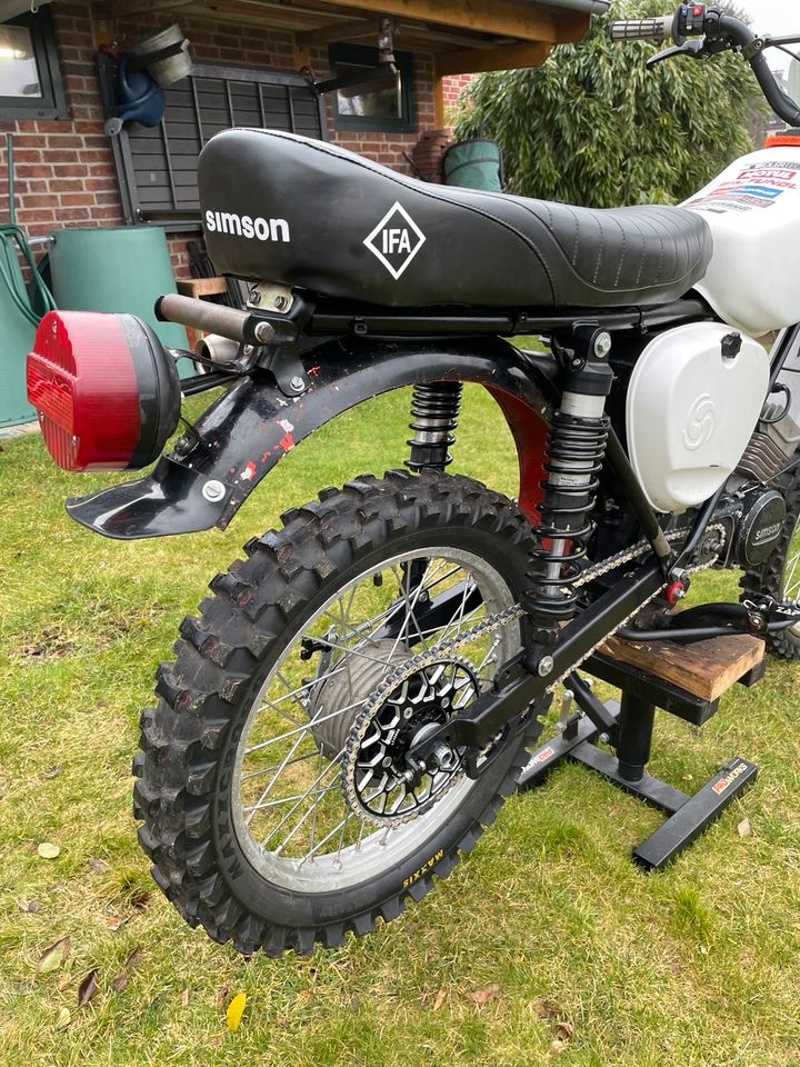 Simson Cross Fahrgestell, Tuning in Grevesmuehlen