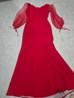 Rotes langes Abendkleid Hessen - Haiger Vorschau