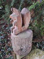 Eichhörnchen Holzfigur Baden-Württemberg - Gschwend Vorschau
