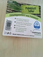 Palmblatt Teller 6 Stück NEU OVP Hessen - Fernwald Vorschau