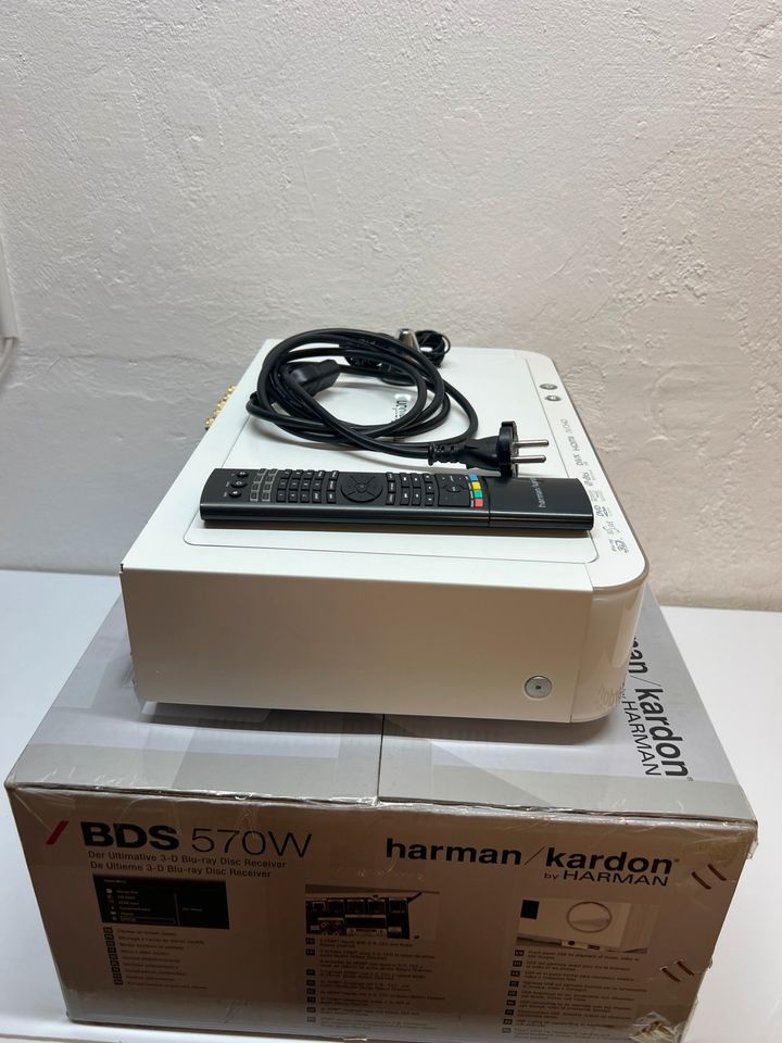 ✅Harman/Kardon BDS570 5.1 BluRay Receiver 3D HDMI + Fernbedienung in Biebesheim