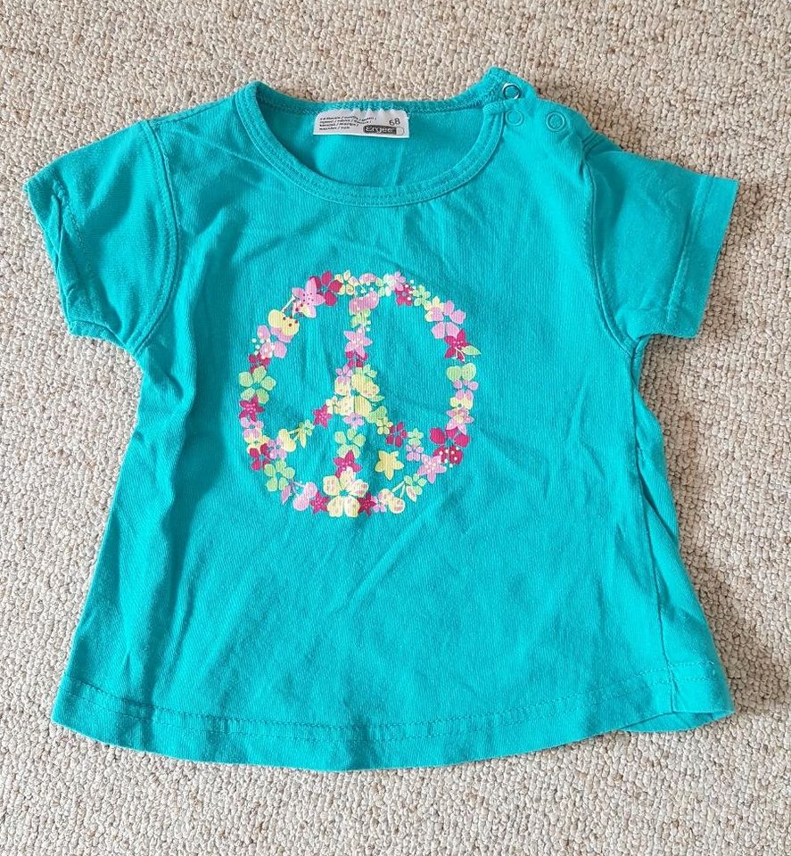 5 Baby Tshirt Oberteil Größe 68 Mädchen/Jungen Sommer in Mintraching