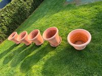 Pflanztöpfe / Blumentöpfe Kunststoff terracotta Nordrhein-Westfalen - Holzwickede Vorschau