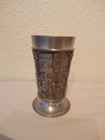 Zinn - Becher | mit Schloss- Burg- | massiv | ca. 14 cm hoch Köln - Raderberg Vorschau