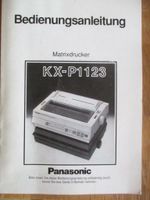 Panasonic Bedienungsanleitung Matrixdrucker KX-P1123 Niedersachsen - Diepenau Vorschau