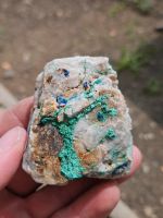 Malachit, Azurit Grube Clara. Mineralien Baden-Württemberg - Löffingen Vorschau